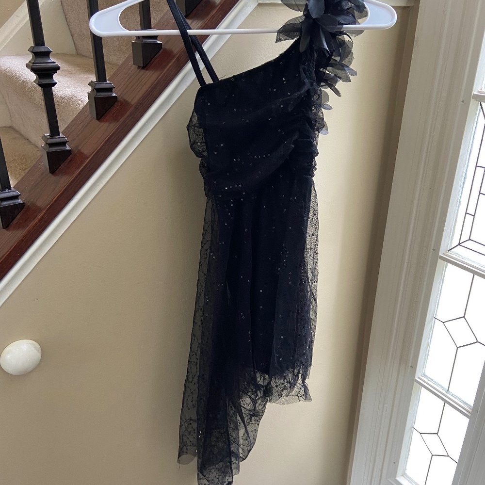 Large Child Black Lyrical Costume